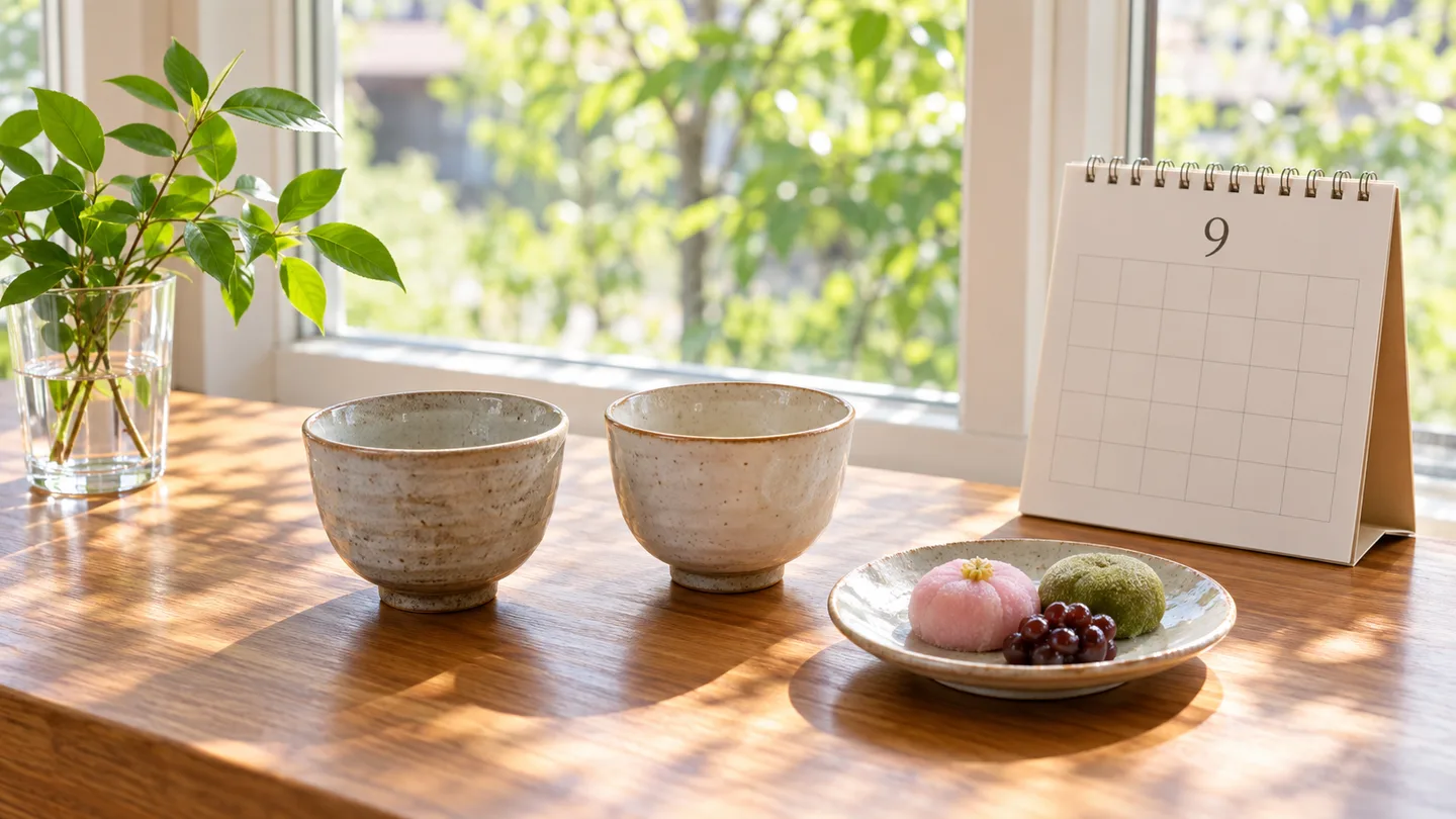 敬老の日に時間を贈るという考え方をまとめたイメージ