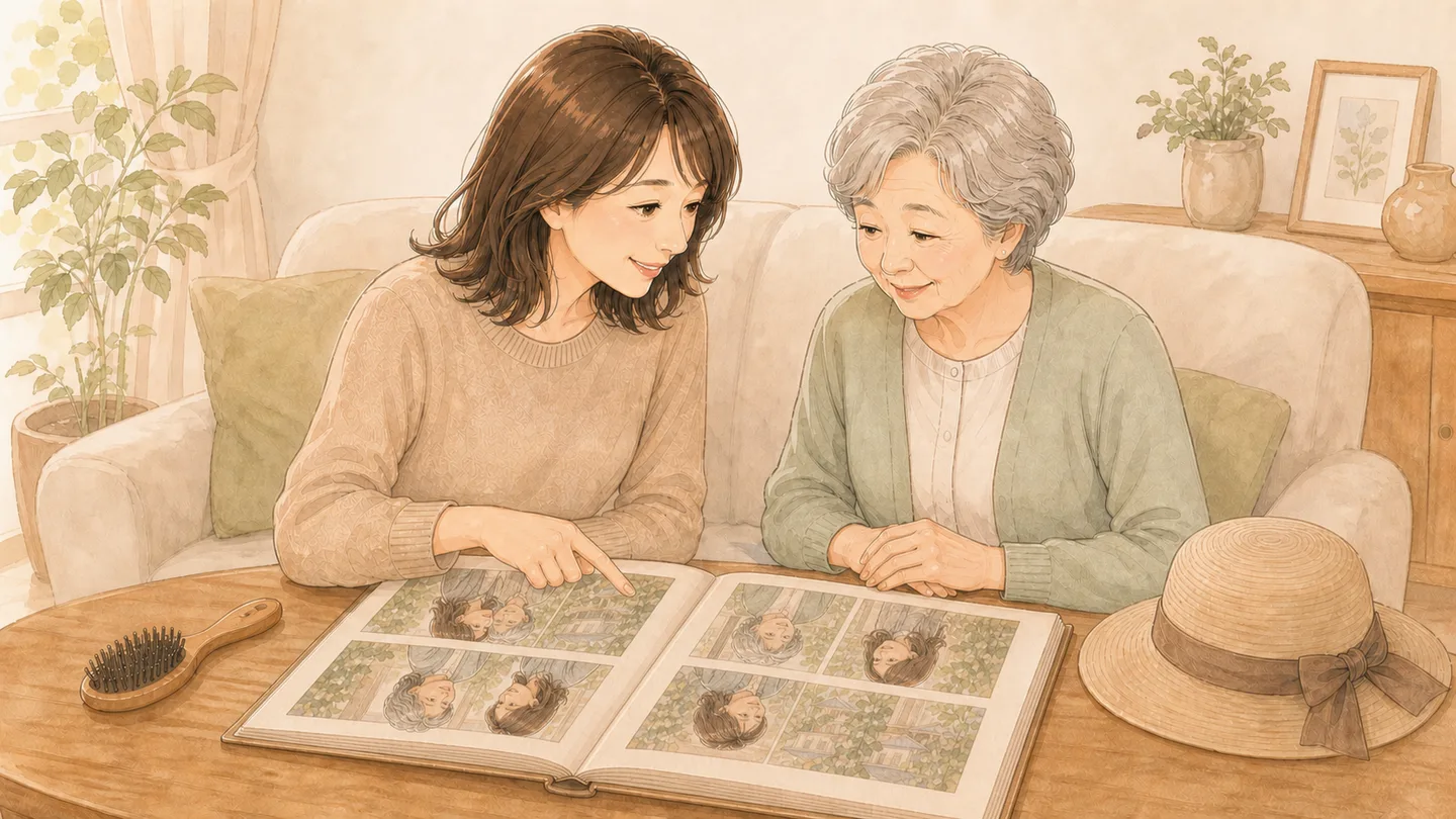 親子で似るところと環境で変わるところのイメージ