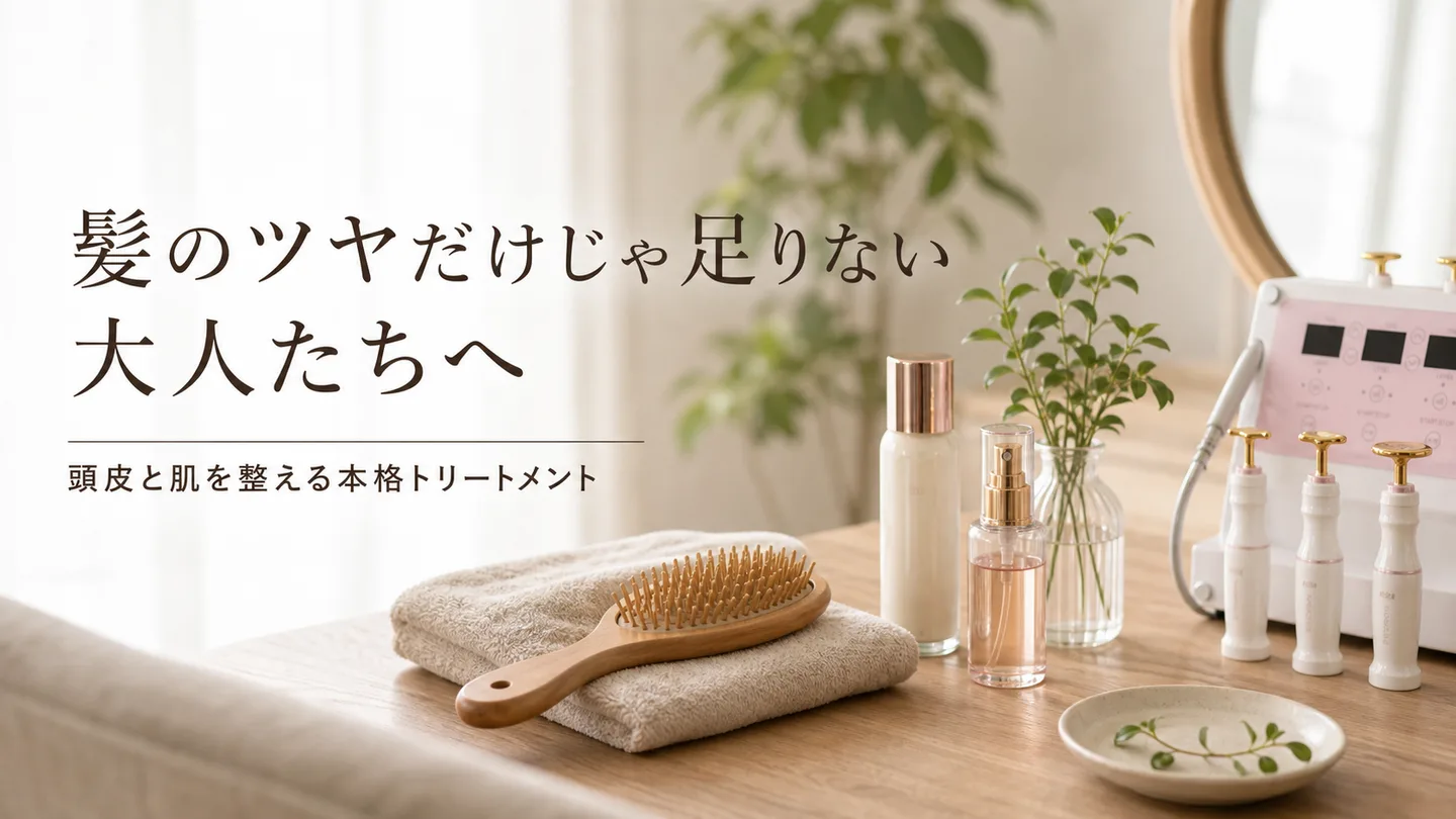 頭皮と肌は、一枚でつながっている｜記事のご案内