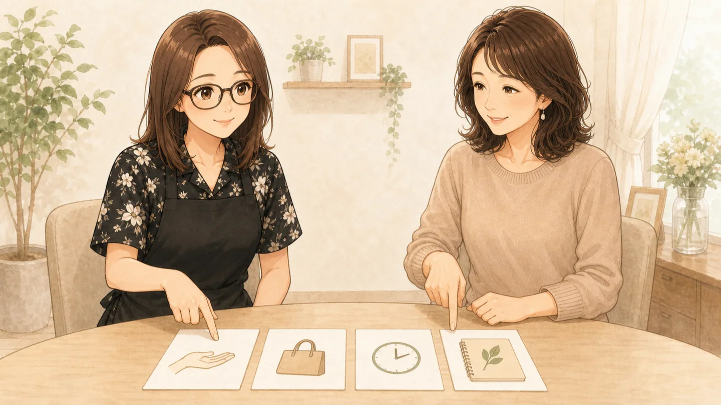 初めての頭皮診断について質問するイメージ