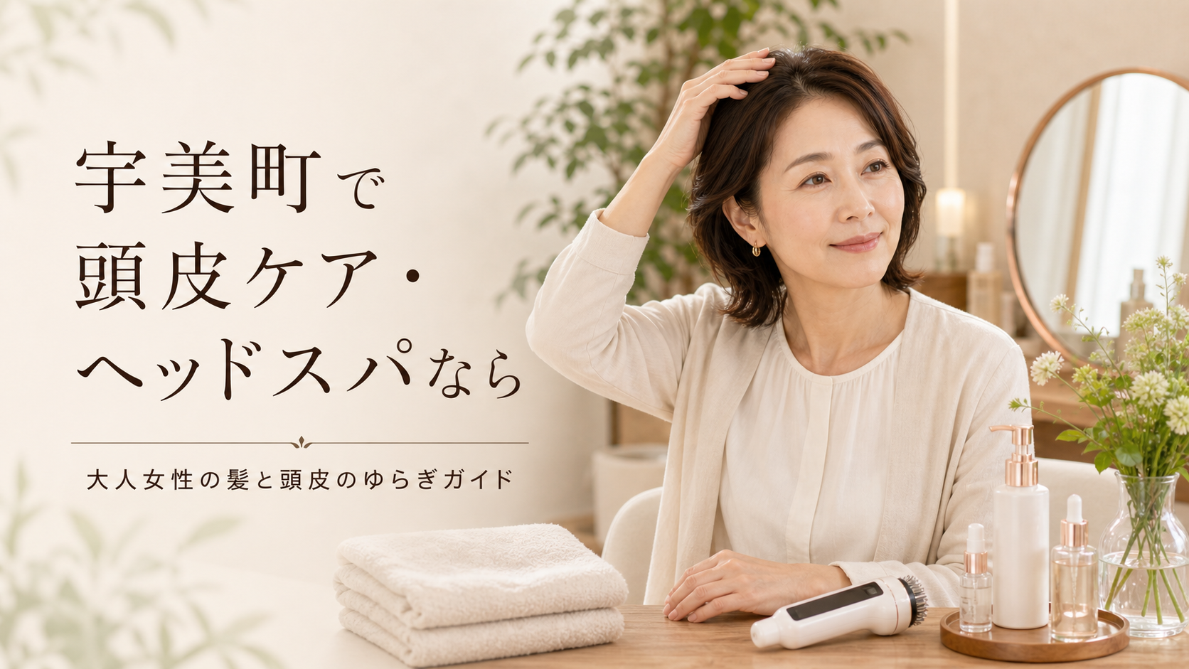 頭皮と顔は一枚の皮。宇美町で“頭皮ケア×フェイシャルの同日ケア”ガイド